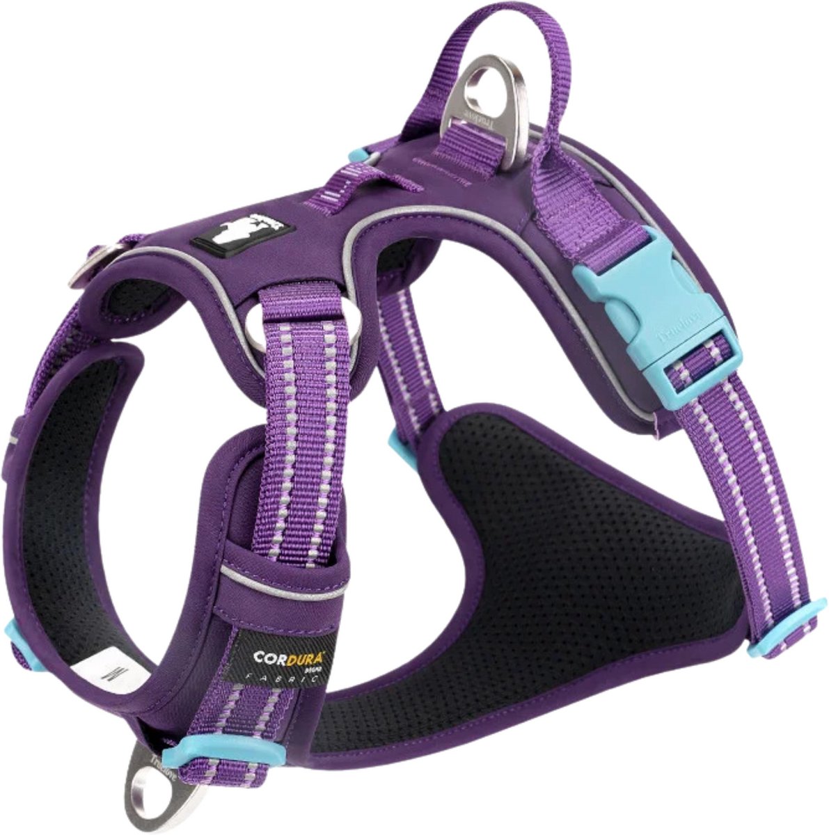 Truelove - Anti-Trek Reflecterend Hondenharnas