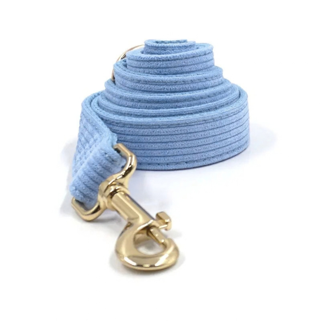 Blauwe Corduroy Riem - DreamPawz