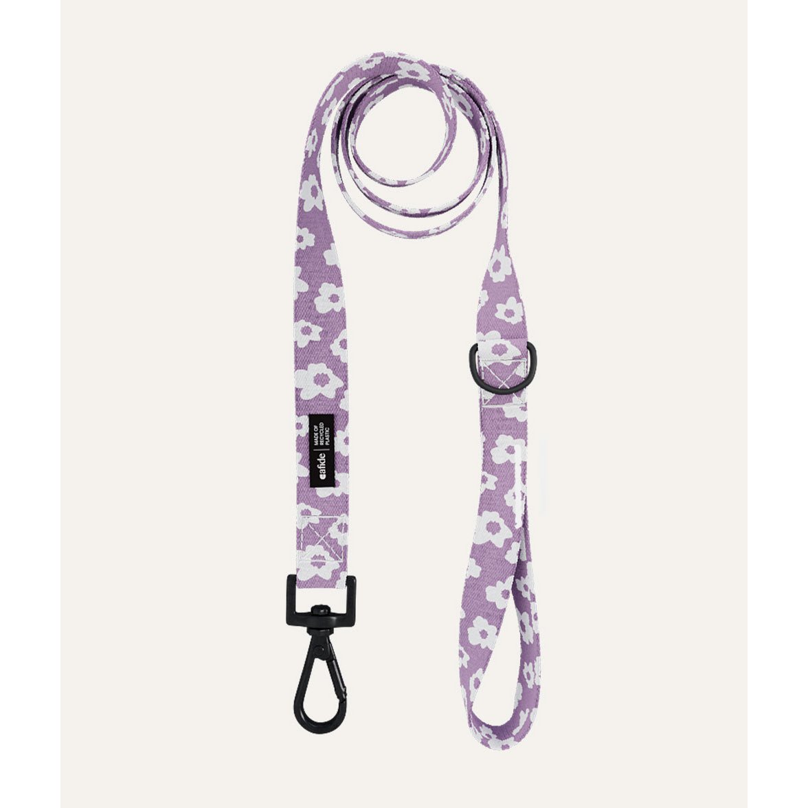 Roze riem met bloemenprint van het merk cafide