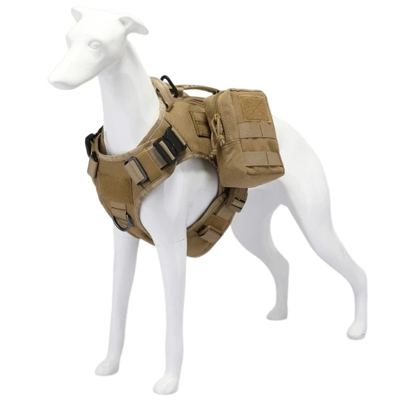Tactical Hondenharnas met Pockets