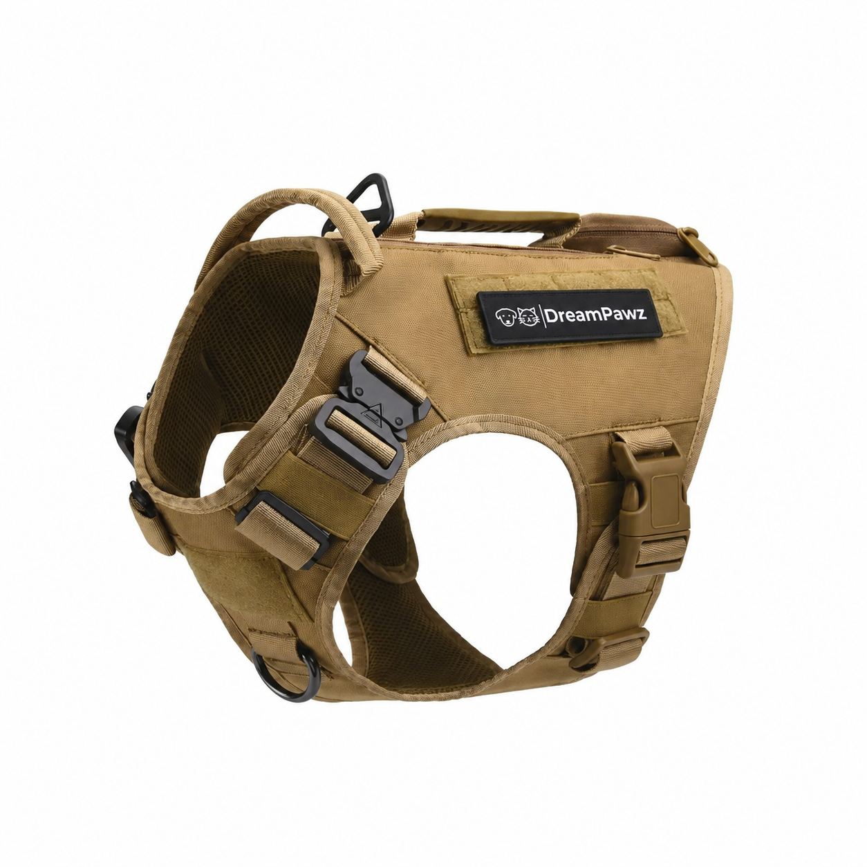 Tactical Hondenharnas met Pockets