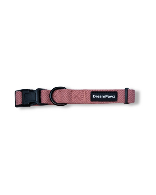 DreamPawz Visgraat Halsband Roze