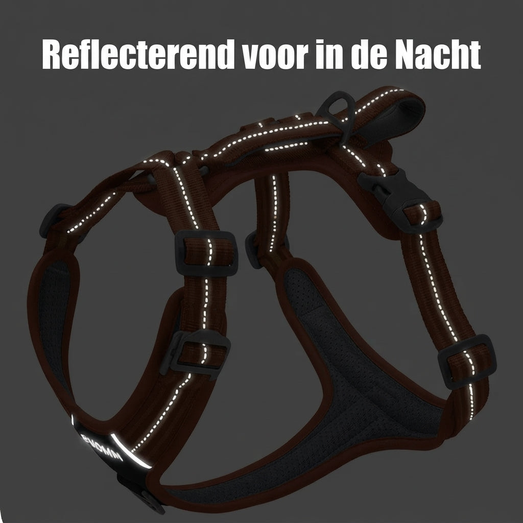 Duomm - Reflecterend Hondentuigje | Sporty - DreamPawz