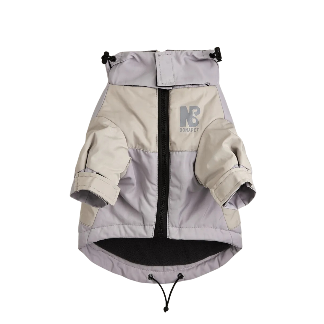 Lila regenjas voor honden