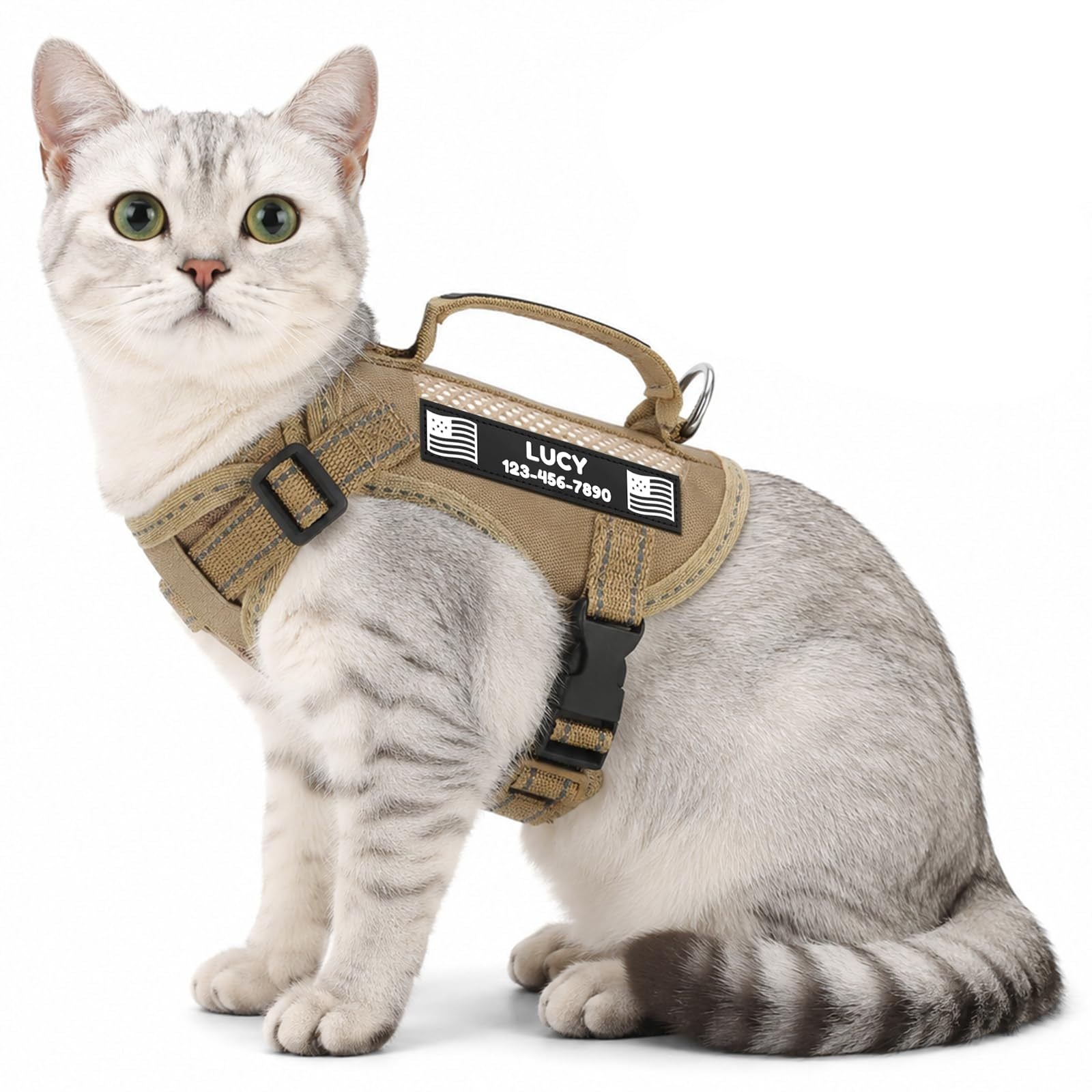 Reflecterend Tactical Kattentuigje