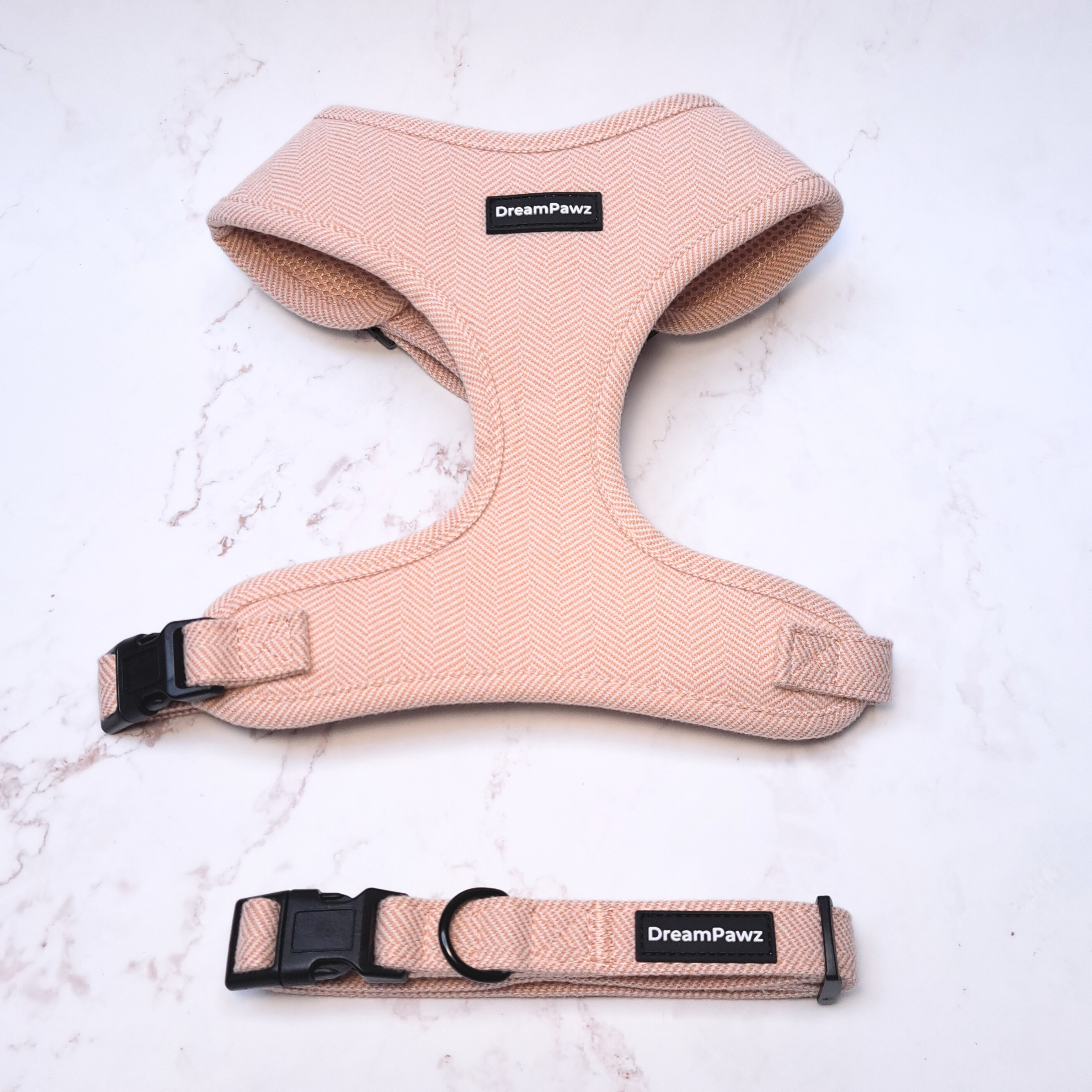 DreamPawz - 6-delig Harnas Set - Visgraat