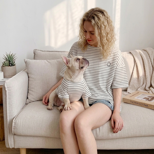 Matching T-Shirt Hond en baasje