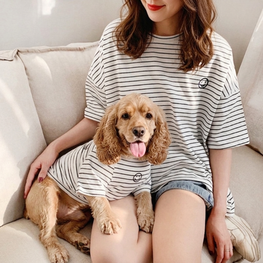 Matching T-Shirt Hond en baasje