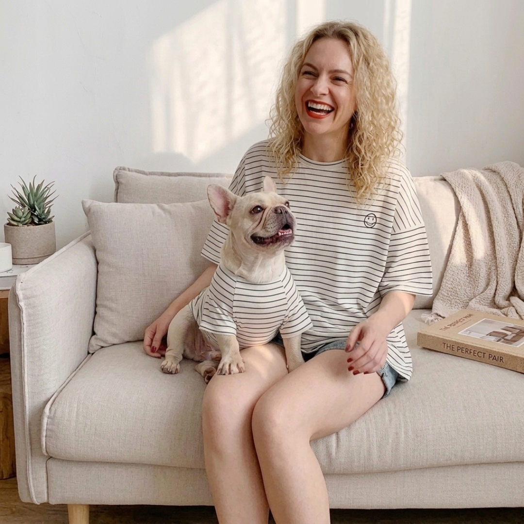 Matching T-Shirt Hond en baasje
