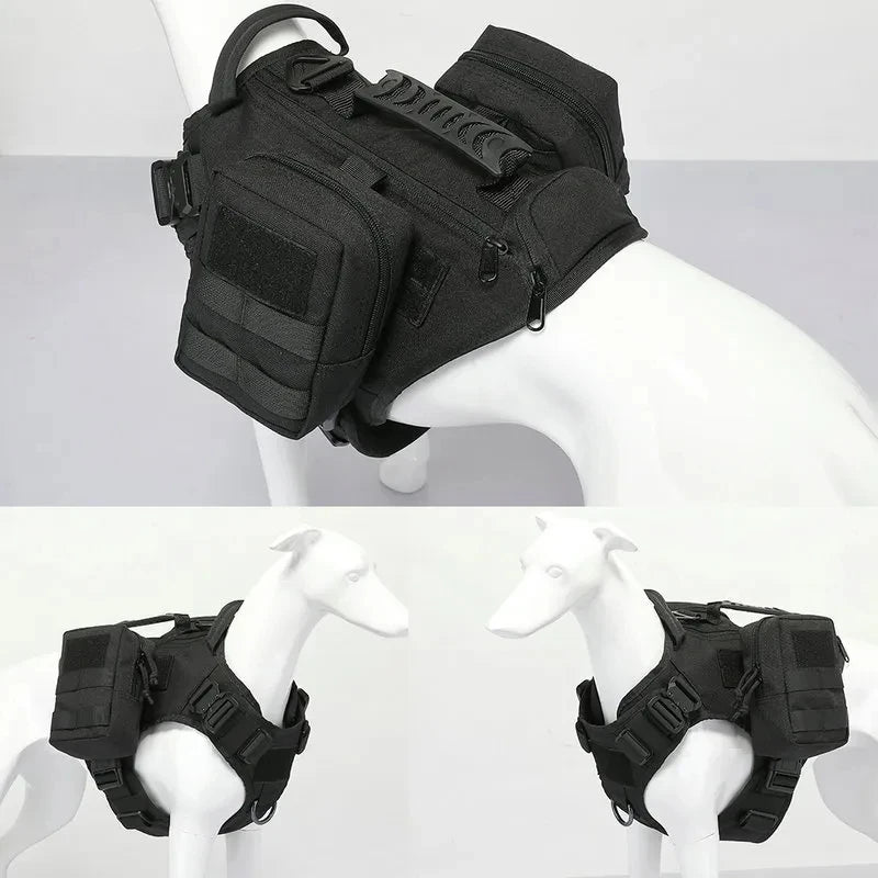 Tactical Hondenharnas met Pockets