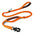 Oranje tactical hondenriem reflecterend