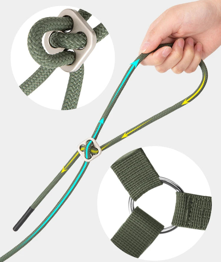 Small Combination - Reflecterende Set met Instaptuigje en Handsfree Riem