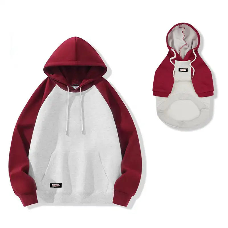 Matching Hoodie voor Hond & Baasje - Motorcycle