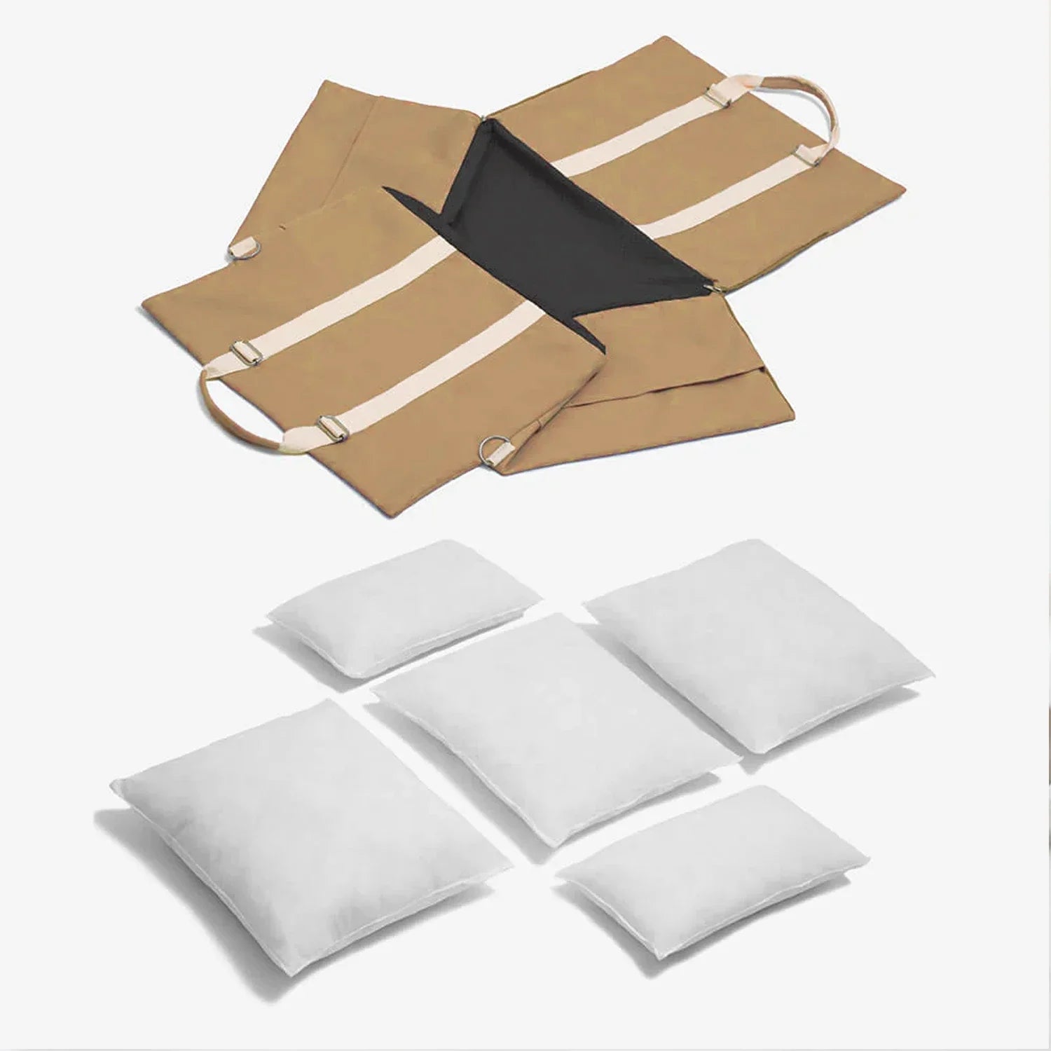 2-in-1 Reisbed & Automand voor Honden