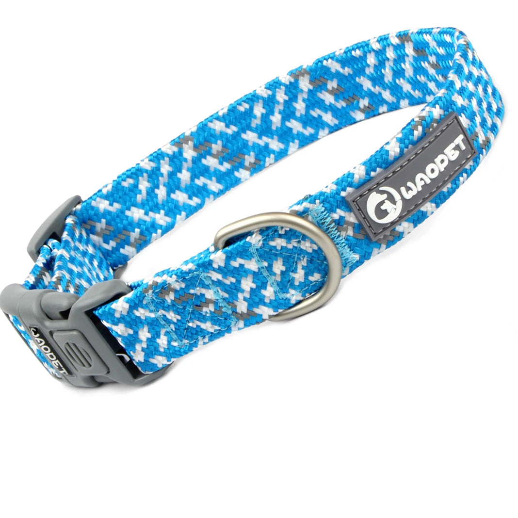 Waopet - Reflecterende Multicolor Halsband