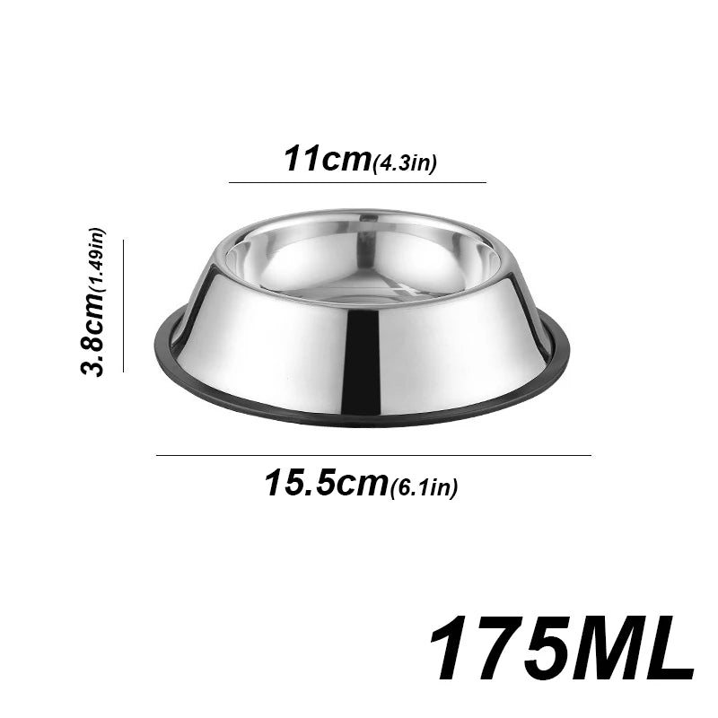 Hoogwaardige RVS Voerbak voor Honden en Katten - Anti-Kip, Anti-Mieren Design