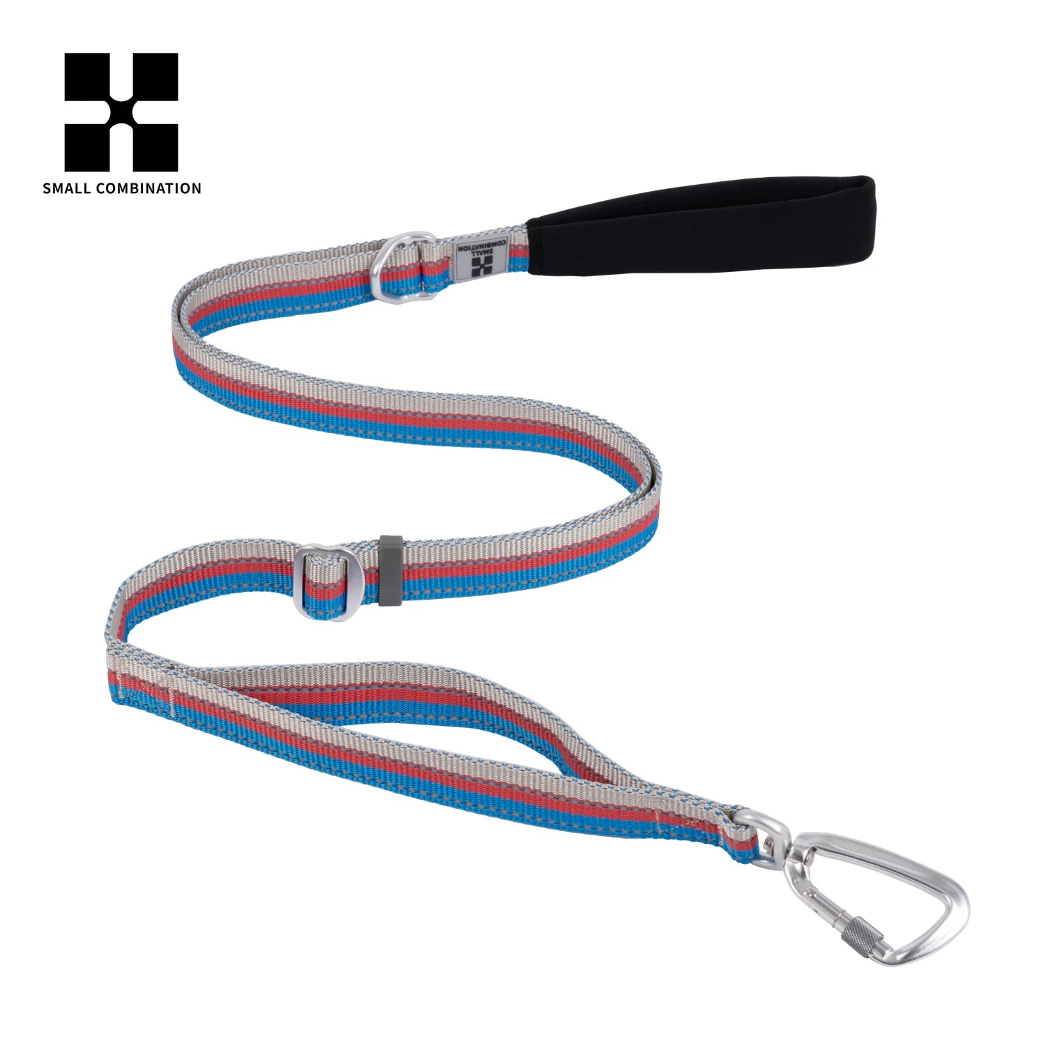 Small Combination - Reflecterende Riem met Karabijnhaak