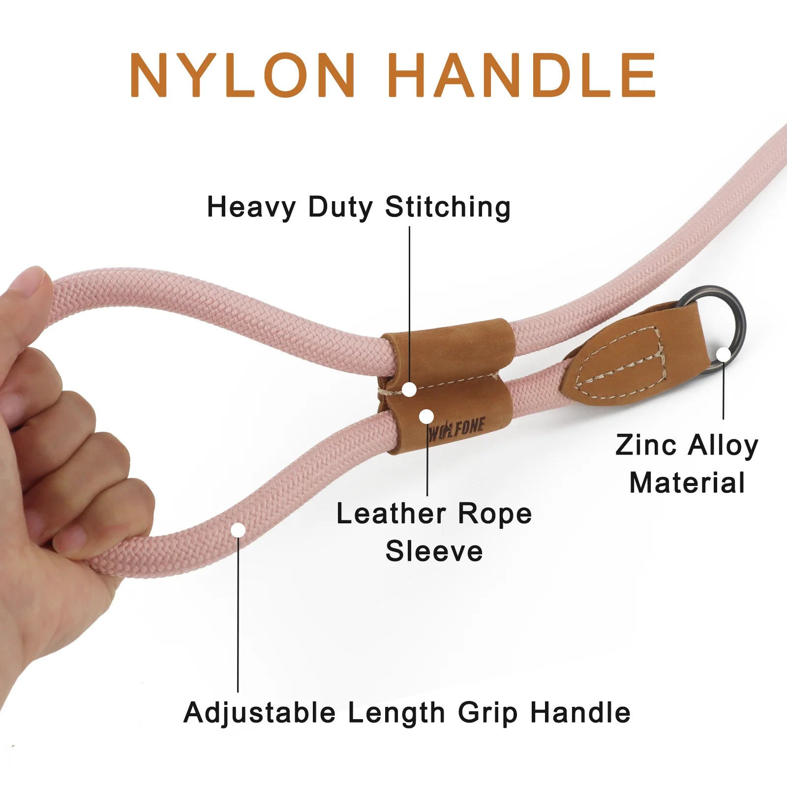 Wolfone - Multifunctionele Handsfree Hondenriem