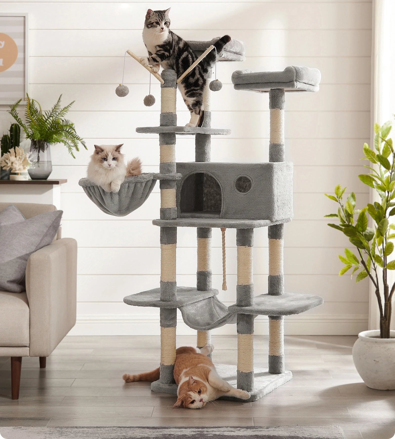 FEANDREA - XL Luxe Kattenkrabpaal