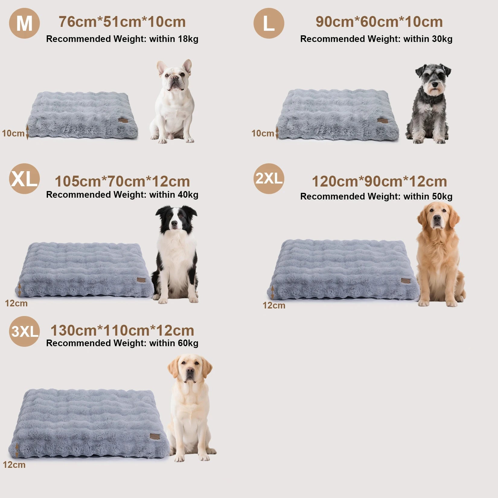 Hondenkussen - Plush & Ergonomisch