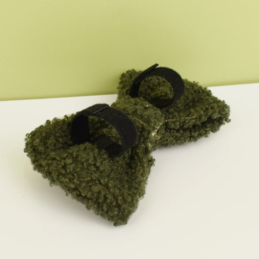 Teddy Ready - 4-Delige Set met Tuigje, Halsband, Riem en Strik - Groen