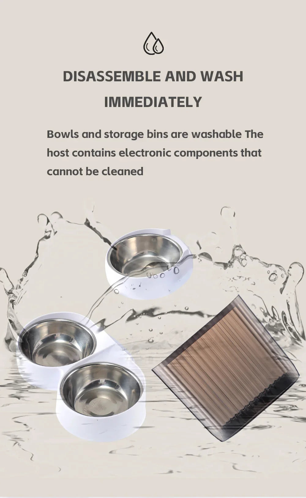 5L Slimme Voerbak met Camera/WiFi - Automatische Katten- & Hondenvoerdispenser