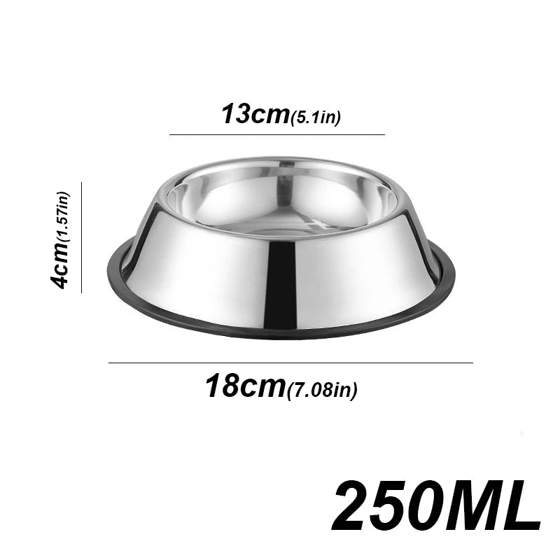 Hoogwaardige RVS Voerbak voor Honden en Katten - Anti-Kip, Anti-Mieren Design