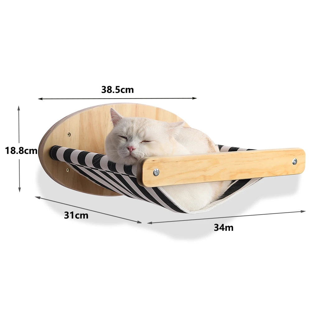 Stevige Katten Klimwand voor Muur - Ideaal voor Actieve Katten