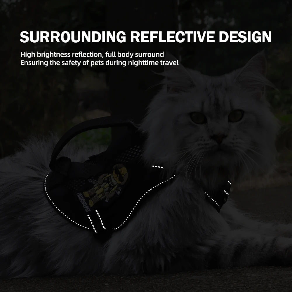 Reflecterend Tactical Kattentuigje