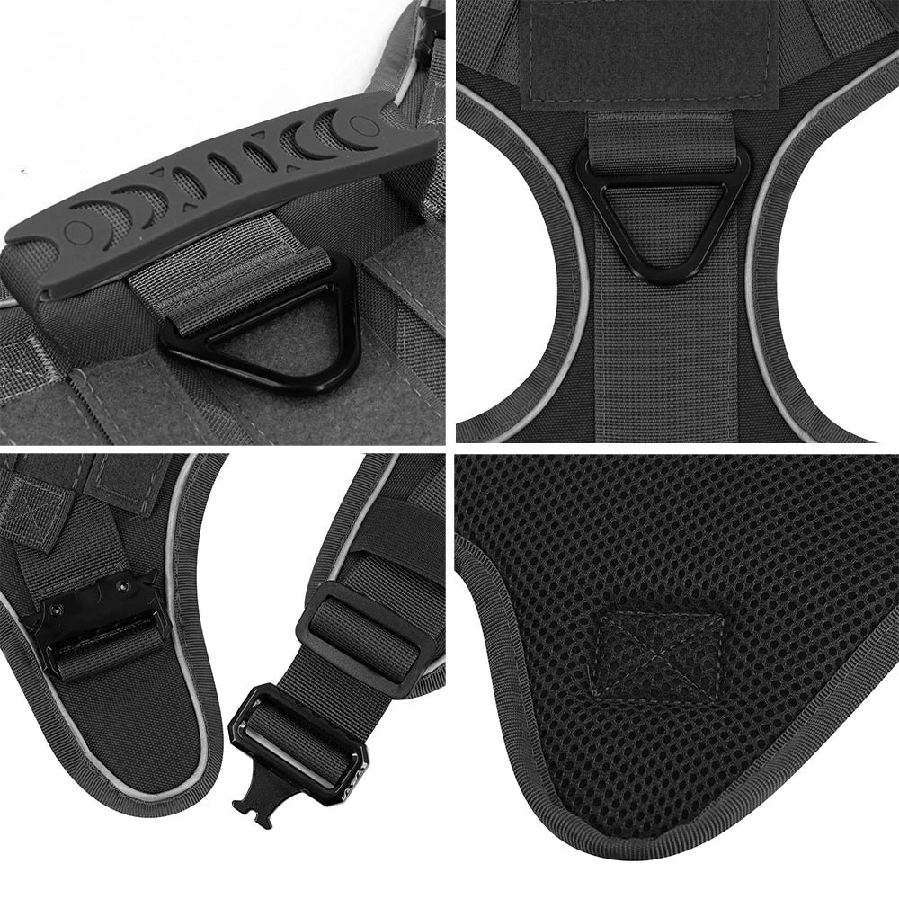 Tactical Reflecterend Hondentuigje K9