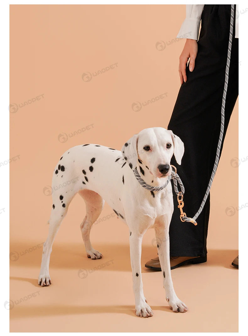 Waopet - Anti-Trek Halsband - Geweven