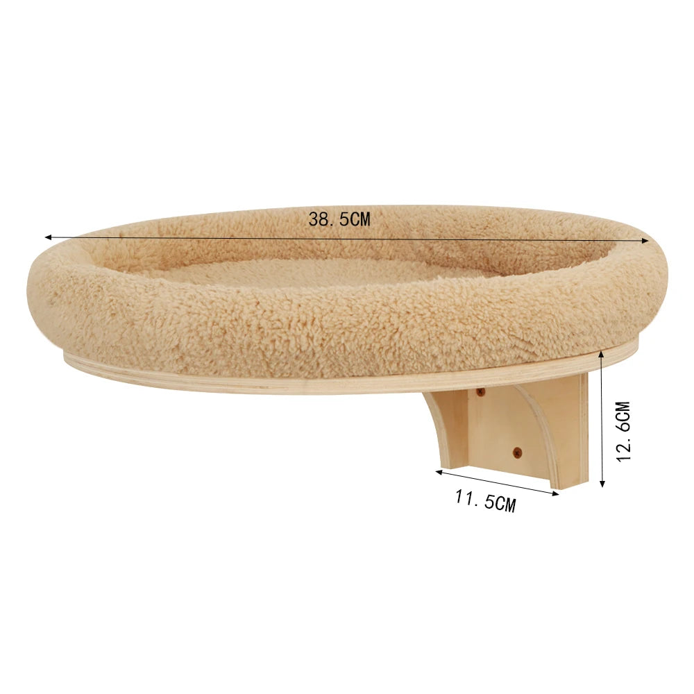Klimmeubels voor Katten Houten Plateaus & Klimtouw