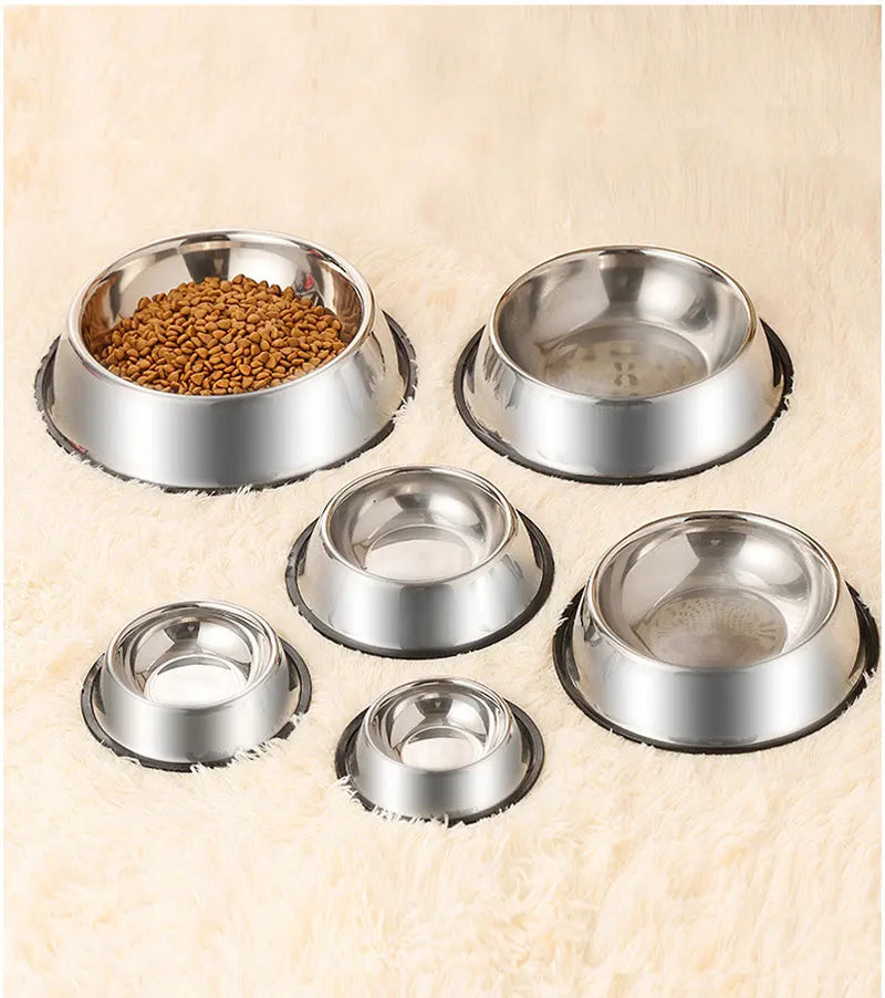 Hoogwaardige RVS Voerbak voor Honden en Katten - Anti-Kip, Anti-Mieren Design