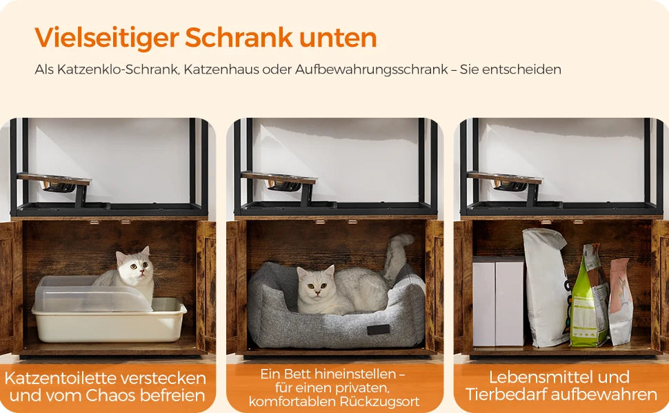 Feandrea - Industrieel Kattenmeubel