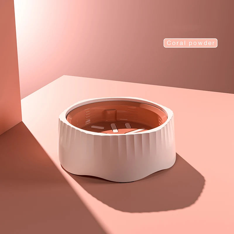 2-in-1 Anti-Schrok Voerbak voor Honden en Katten