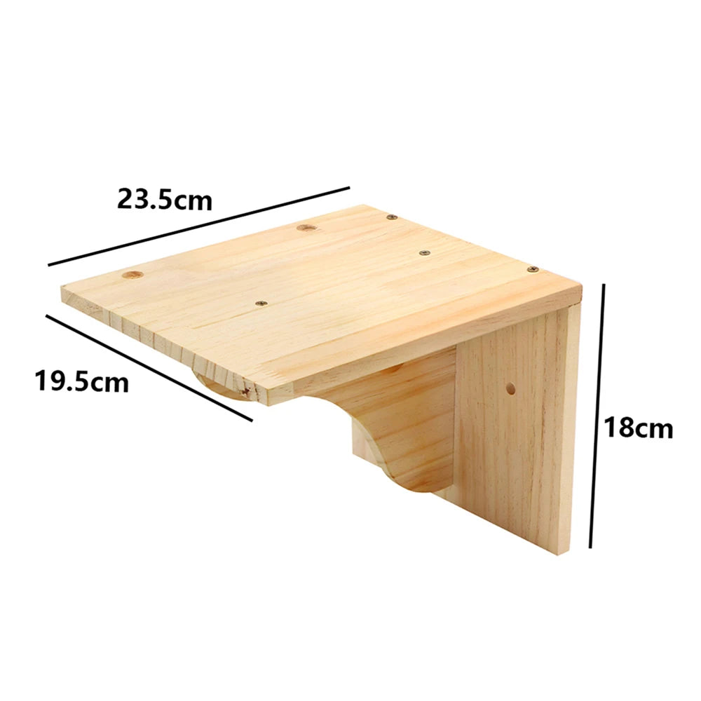 Klimmeubels voor Katten Houten Plateaus & Klimtouw