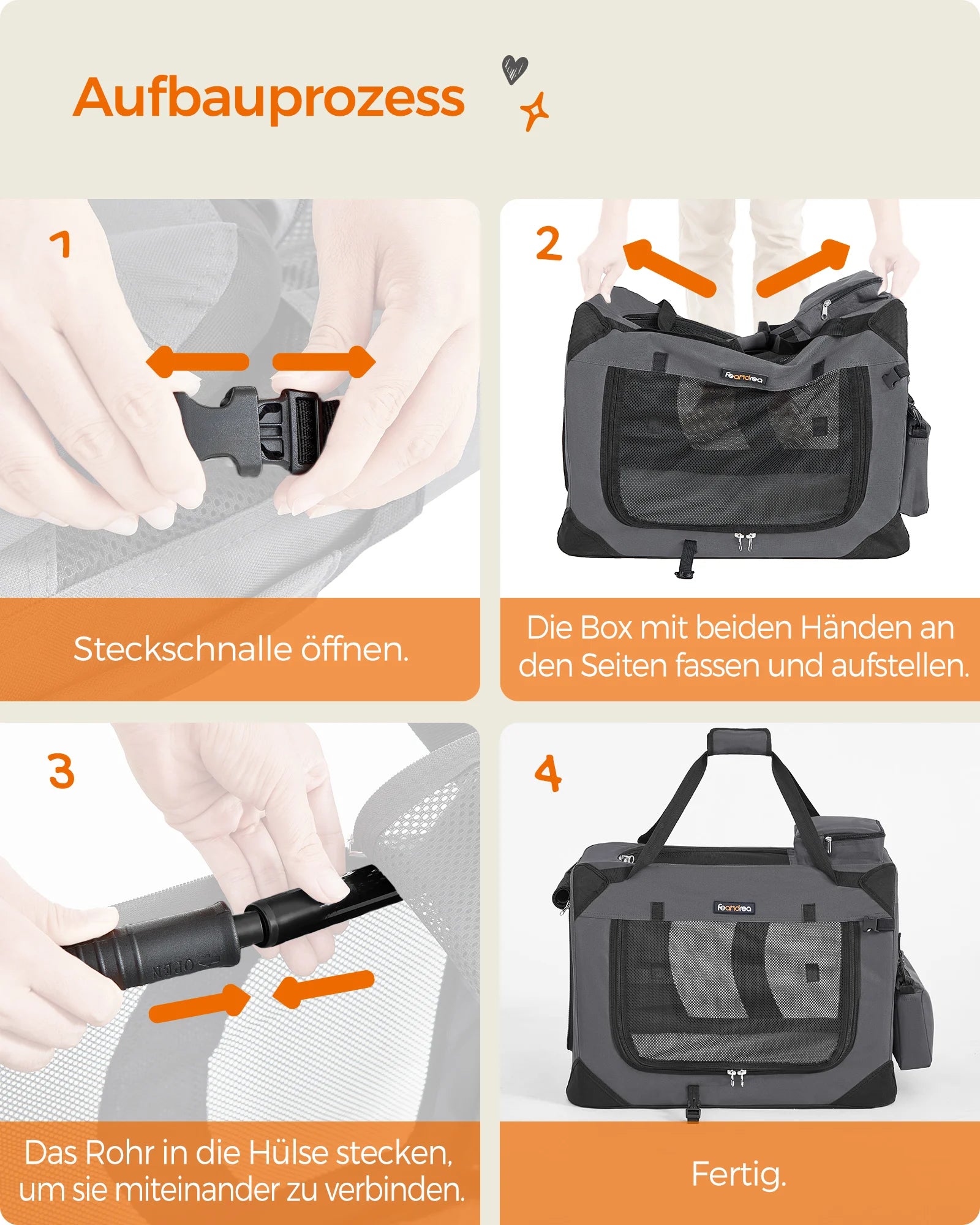 FEANDREA - Luxe Draagtas - Transporttas