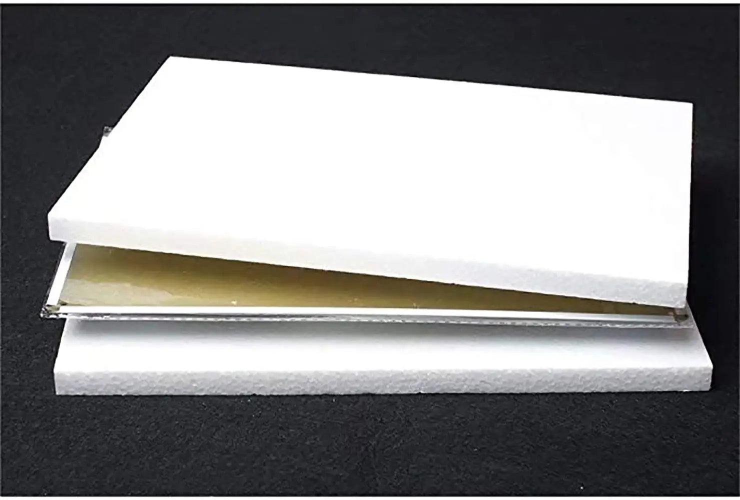 Tinnen Bord - Zwarte Kat - More Espresso, Less Depresso