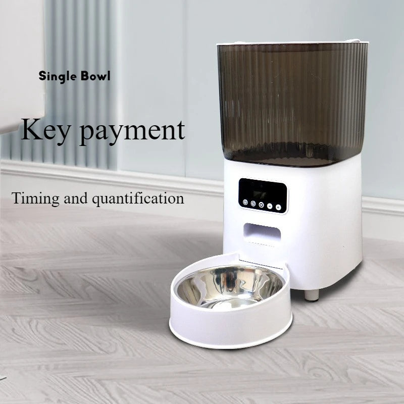 5L Slimme Voerbak met Camera/WiFi - Automatische Katten- & Hondenvoerdispenser