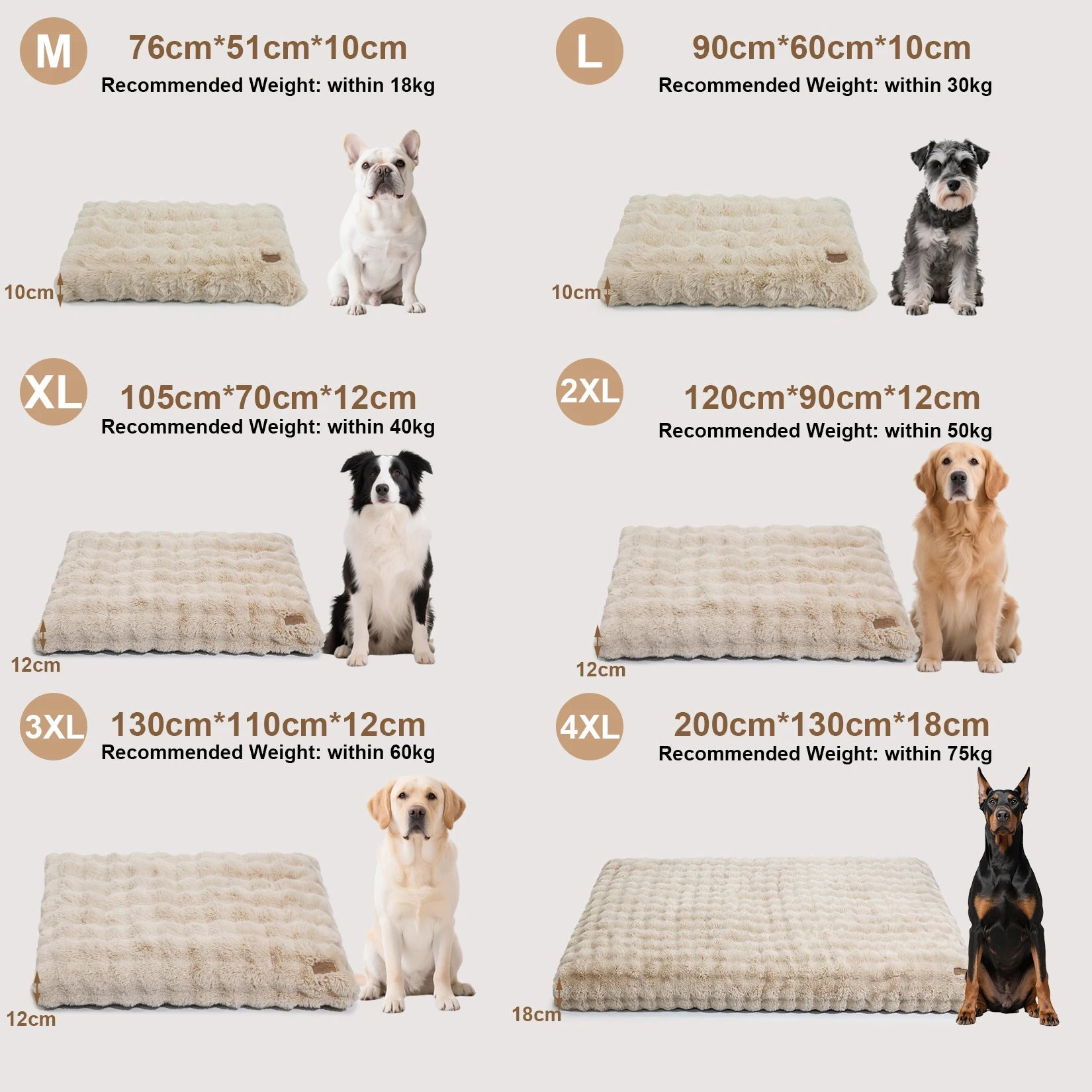 Hondenkussen - Plush & Ergonomisch