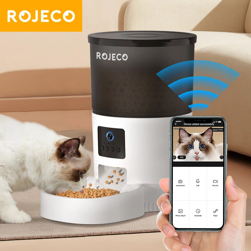 ROJECO - Automatische Voerbak Met Camera 3L