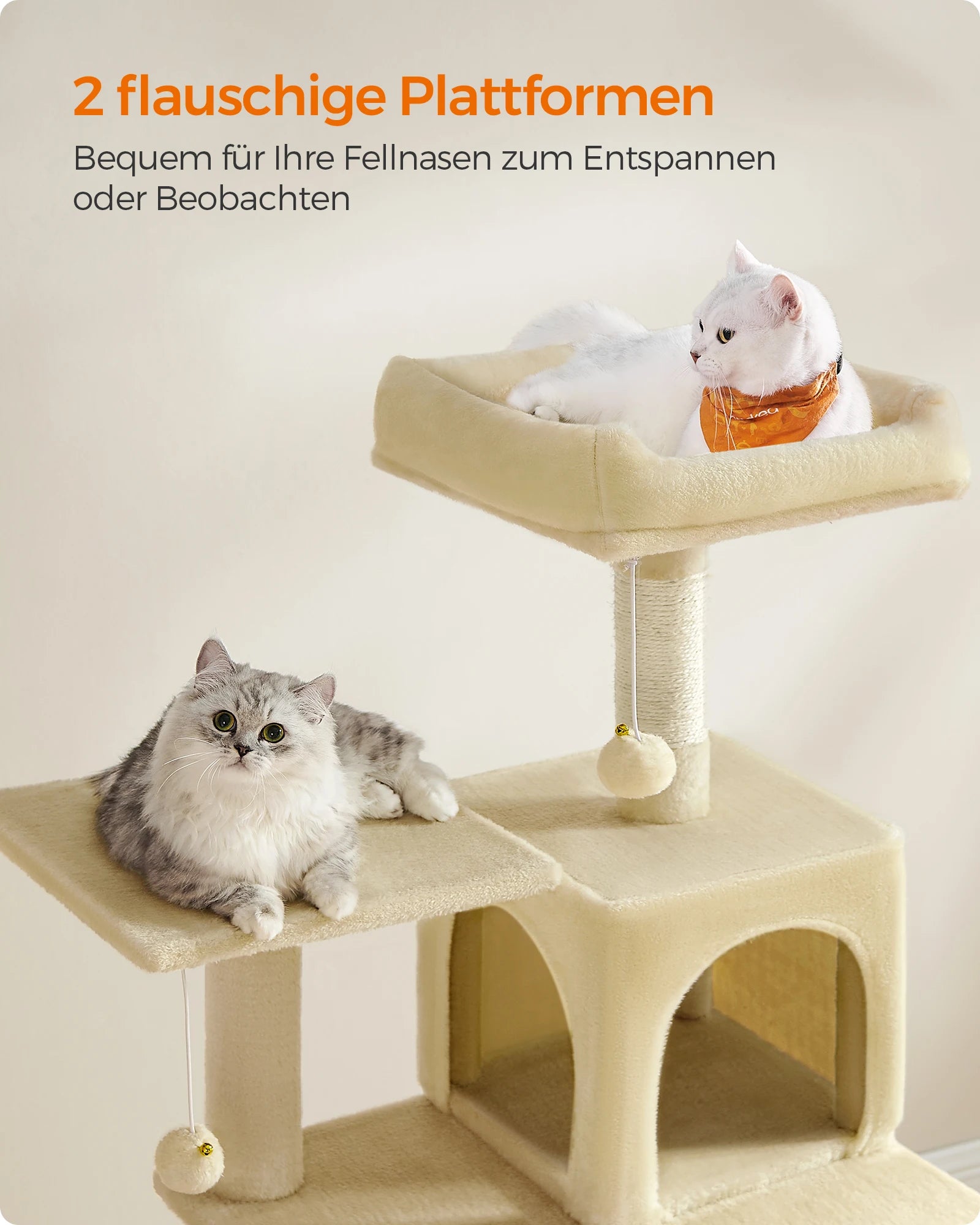 FEANDREA - Cuddly Kattenkrabpaal