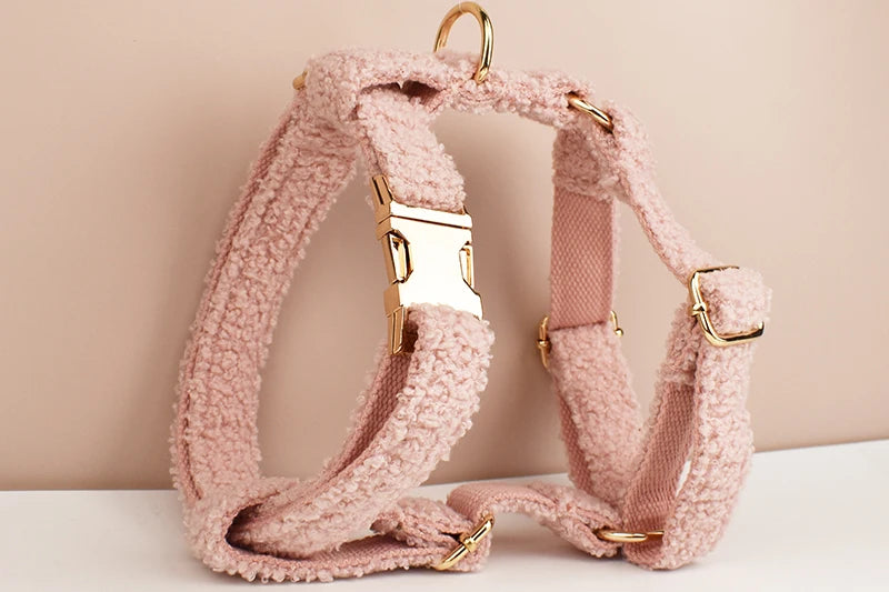 Teddy Ready - Set met Tuigje en Riem - Roze
