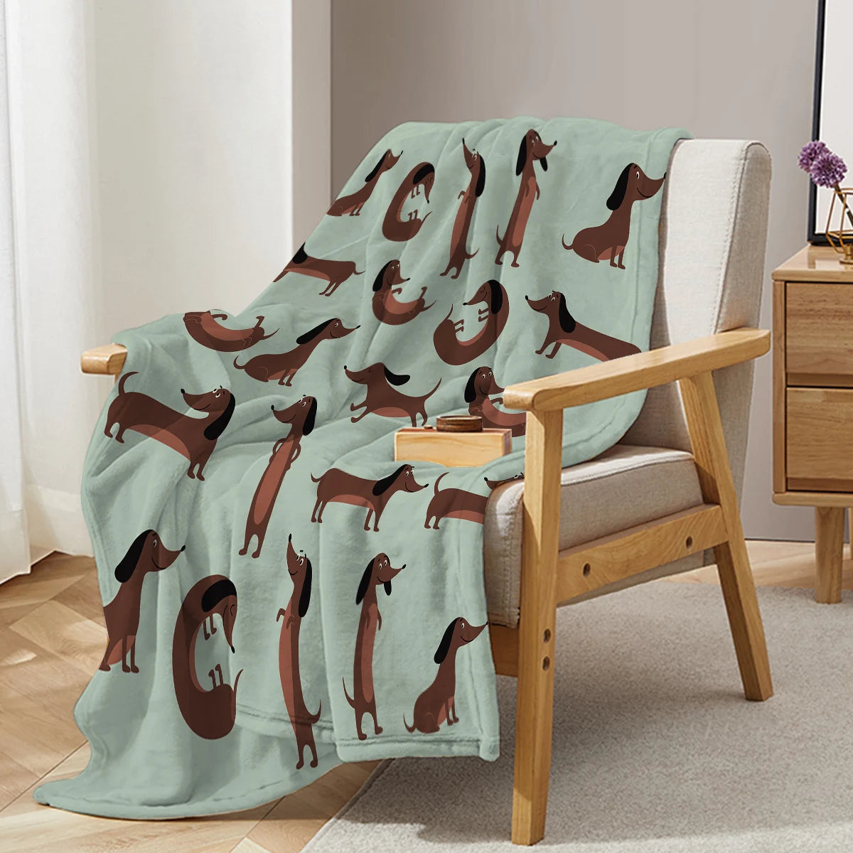 The Dachshund - Fleecedeken