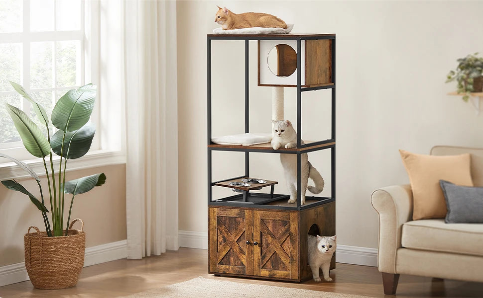 Feandrea - Industrieel Kattenmeubel