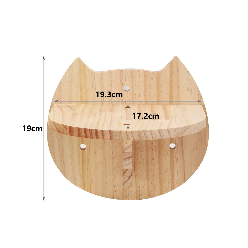 Stevige Katten Klimwand voor Muur - Ideaal voor Actieve Katten