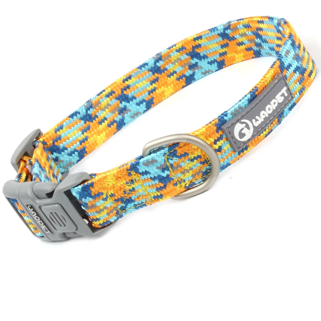 Waopet - Reflecterende Multicolor Halsband