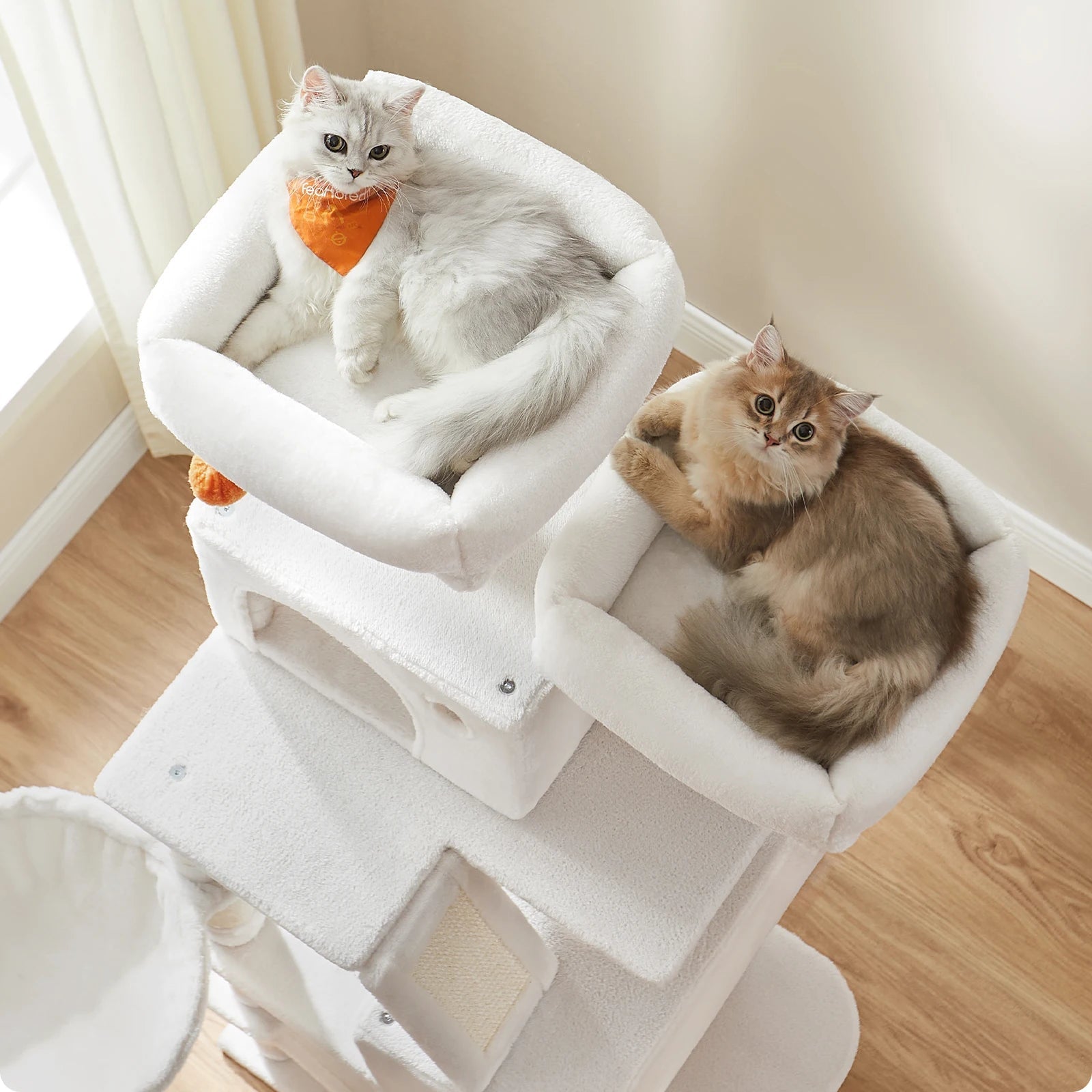 FEANDREA - Cloud Witte Kattenkrabtoren