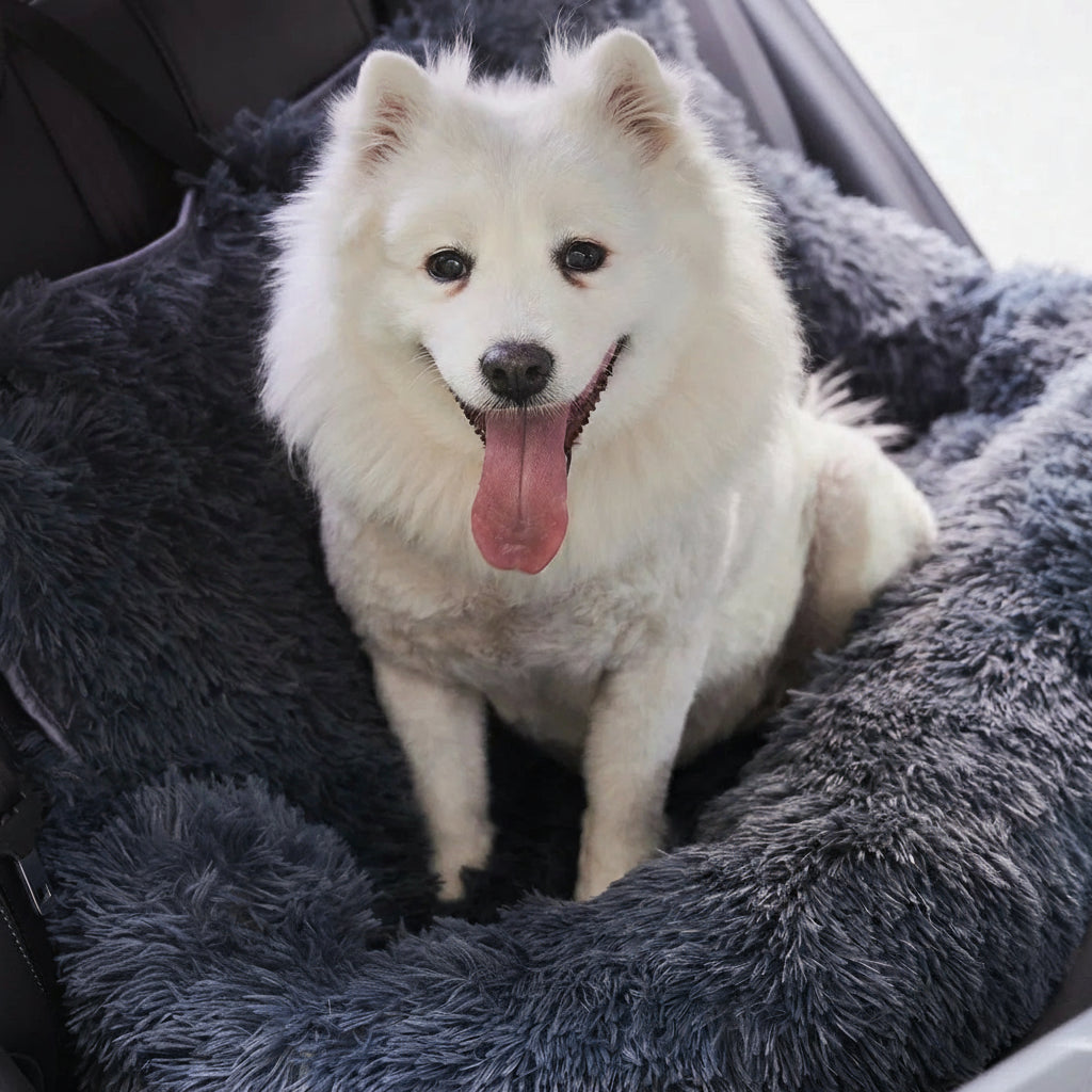Luxueuze Autostoel - Plush - Kleine en Grote Honden