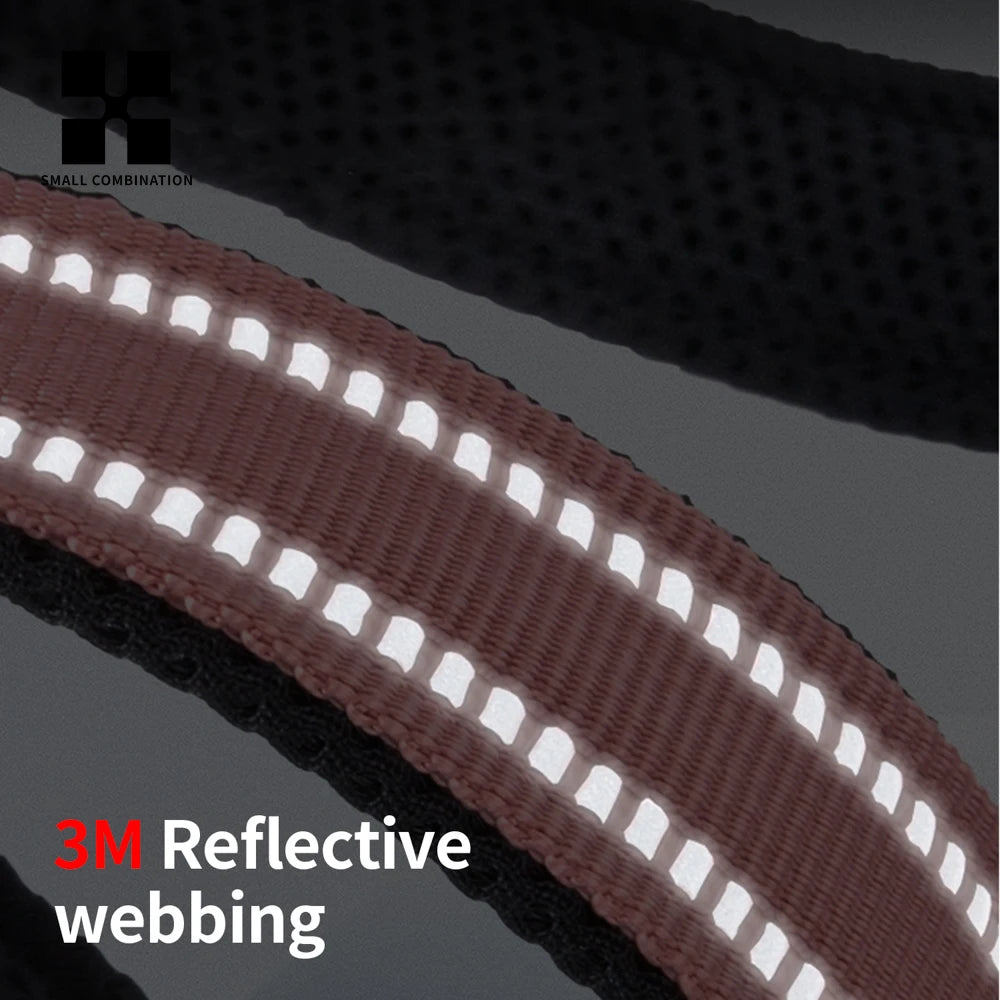 Small Combination - Reflecterende Hondenriem